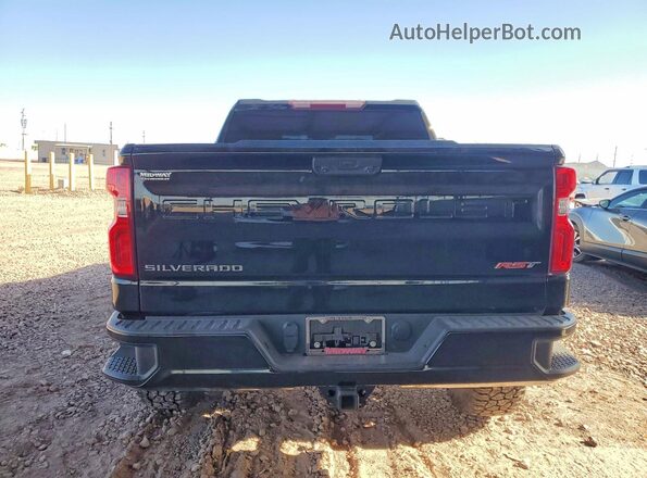 1GCUDEED1PZ331898 2023 CHEVROLET SILVERADO Black Հետևի տեսք