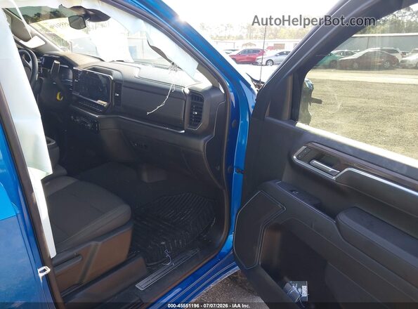 1GCUDEED3PZ102865 2023 CHEVROLET SILVERADO Blue Widok wnętrza z przodu