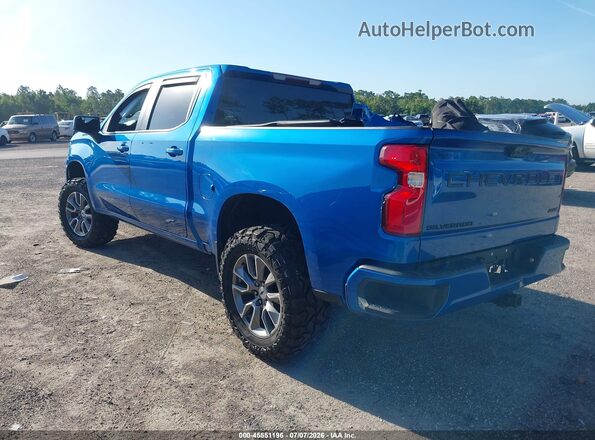1GCUDEED3PZ102865 2023 CHEVROLET SILVERADO Blue Tył lewy