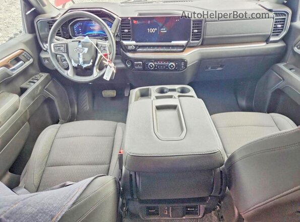 1GCUDEED4PZ333273 2023 CHEVROLET SILVERADO Burgundy წინა პანელის ხედი