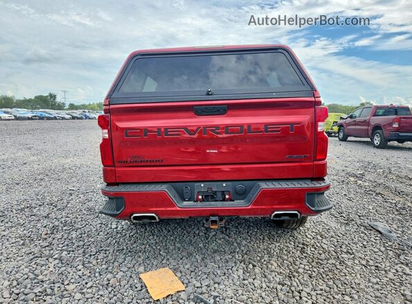 1GCUDEED4PZ333273 2023 CHEVROLET SILVERADO Burgundy უკანა ხედი
