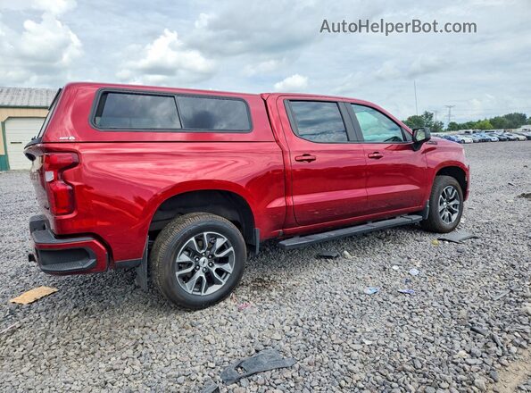 1GCUDEED4PZ333273 2023 CHEVROLET SILVERADO Burgundy უკანა მარჯვენა