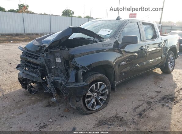 1GCUDEED4RZ307307 2024 CHEVROLET SILVERADO Black Front left