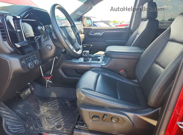 1GCUDGE80RZ204593 2024 CHEVROLET SILVERADO Red Սալոնի դիմացի տեսք