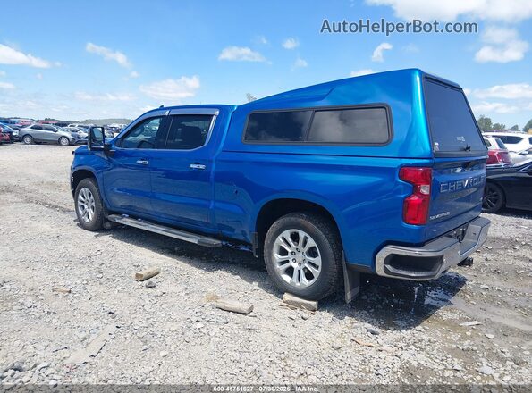 1GCUDGE84PZ230692 2023 CHEVROLET SILVERADO Синий Задняя левая четверть
