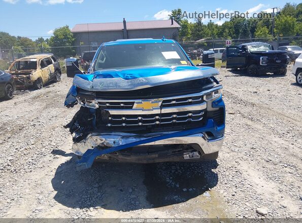 1GCUDGE84PZ230692 2023 CHEVROLET SILVERADO Синий Вид спереди
