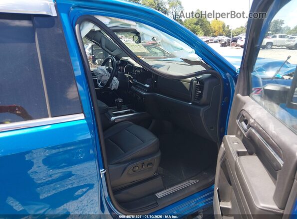 1GCUDGE84PZ230692 2023 CHEVROLET SILVERADO Синий Вид наклейки с VIN-кодом