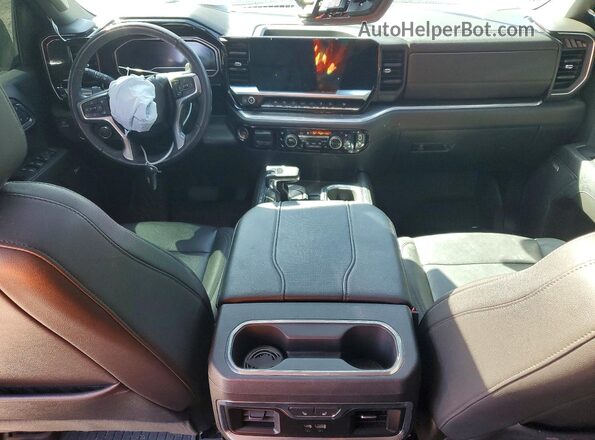 1GCUDGE87PZ129405 2023 CHEVROLET SILVERADO Black წინა პანელის ხედი