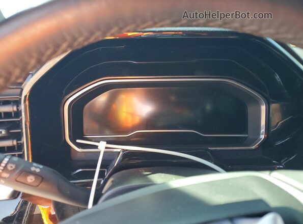 1GCUDGE87PZ129405 2023 CHEVROLET SILVERADO Black ხელსაწყოთა პანელის ხედი