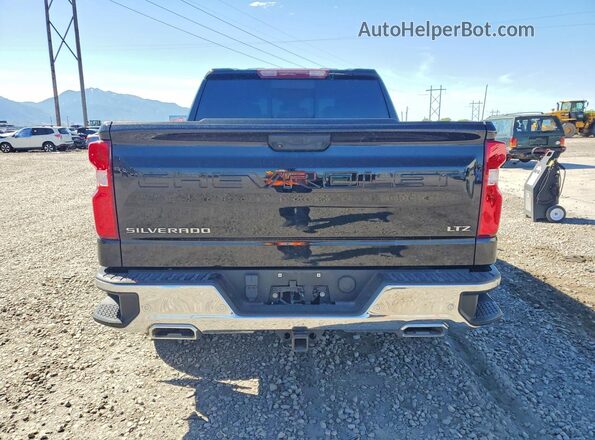 1GCUDGE87PZ129405 2023 CHEVROLET SILVERADO Black უკანა ხედი