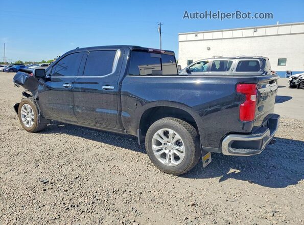1GCUDGE87PZ129405 2023 CHEVROLET SILVERADO Black უკანა მარცხენა