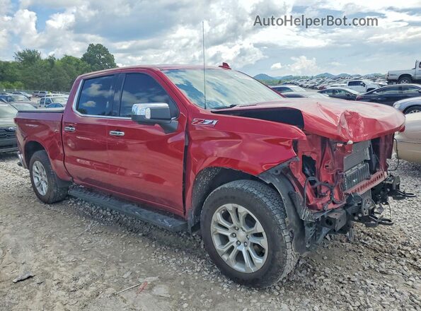 1GCUDGE88PZ279961 2023 CHEVROLET SILVERADO Красный Передняя правая четверть