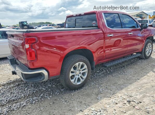 1GCUDGE88PZ279961 2023 CHEVROLET SILVERADO Красный Задняя правая четверть