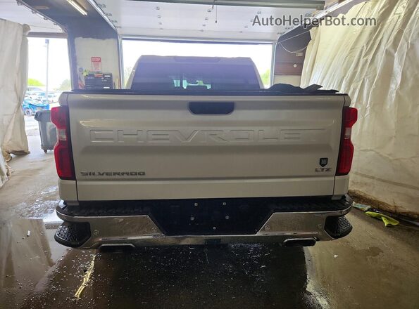 1GCUDGED5NZ548413 2022 CHEVROLET SILVERADO White Вид ззаду