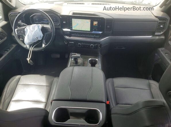 1GCUDGED9RZ103811 2024 CHEVROLET SILVERADO Белый Вид панели приборов