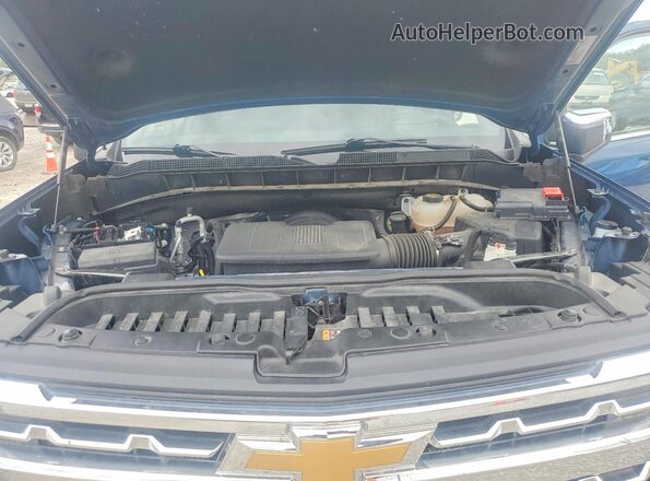 1GCUDGEL0RZ399793 2024 CHEVROLET SILVERADO Blue Вид задньої частини салону