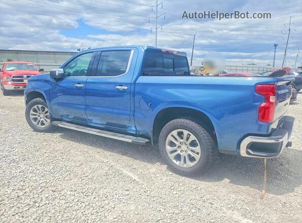 1GCUDGEL0RZ399793 2024 CHEVROLET SILVERADO Blue Задня ліва чверть