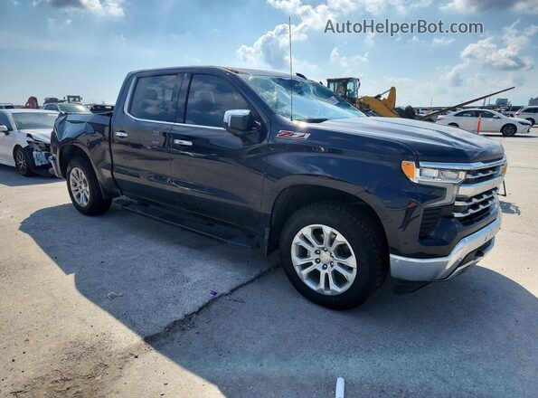 1GCUDGEL5PZ160706 2023 CHEVROLET SILVERADO Charcoal Передня права чверть