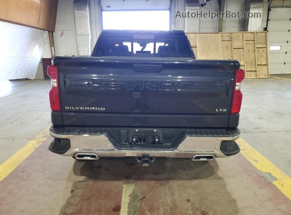 1GCUDGETXNZ519318 2022 CHEVROLET SILVERADO Charcoal Rear view