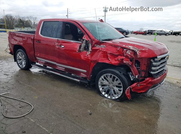 1GCUDJE83PZ171695 2023 CHEVROLET SILVERADO Maroon Delantero derecho