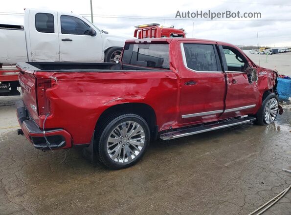 1GCUDJE83PZ171695 2023 CHEVROLET SILVERADO Maroon Trasero derecho
