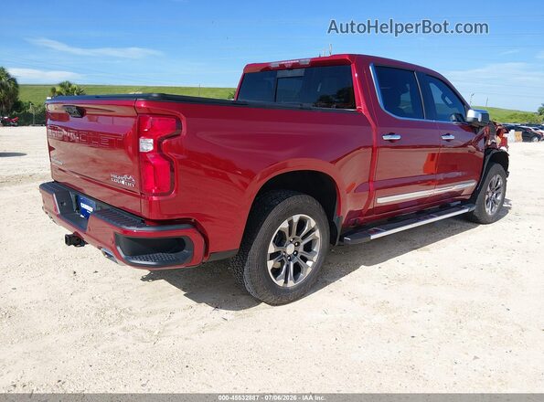 1GCUDJED2RZ110807 2024 CHEVROLET SILVERADO Red Trasero derecho