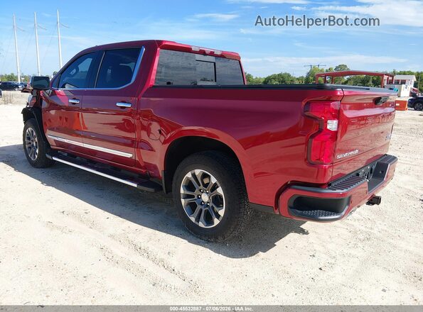 1GCUDJED2RZ110807 2024 CHEVROLET SILVERADO Red Trasero izquierdo