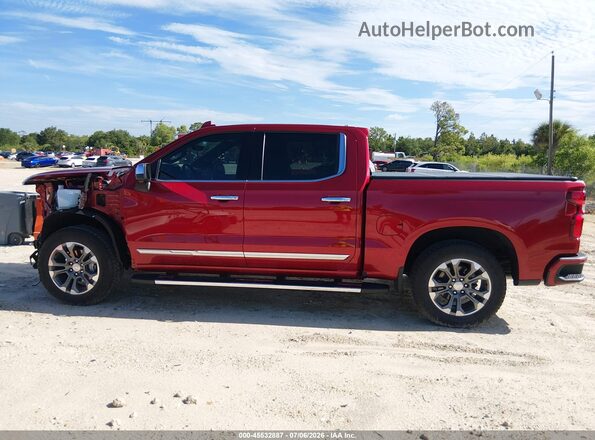 1GCUDJED2RZ110807 2024 CHEVROLET SILVERADO Red Vista interior de 360 grados