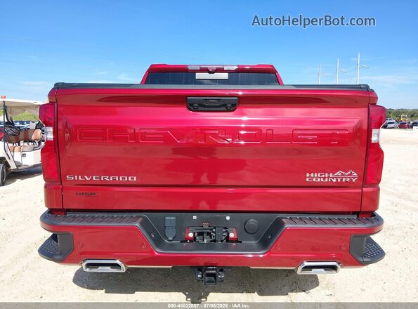 1GCUDJED2RZ110807 2024 CHEVROLET SILVERADO Red 