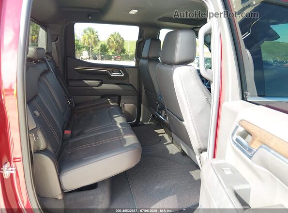 1GCUDJED2RZ110807 2024 CHEVROLET SILVERADO Red Vista de la etiqueta del VIN