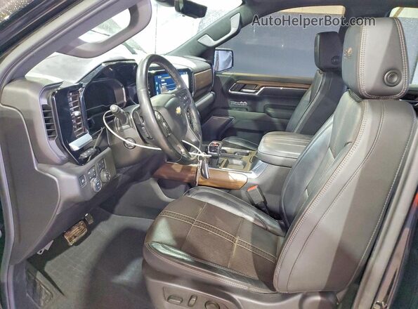 1GCUDJEL6RZ293703 2024 CHEVROLET SILVERADO Black Սալոնի դիմացի տեսք