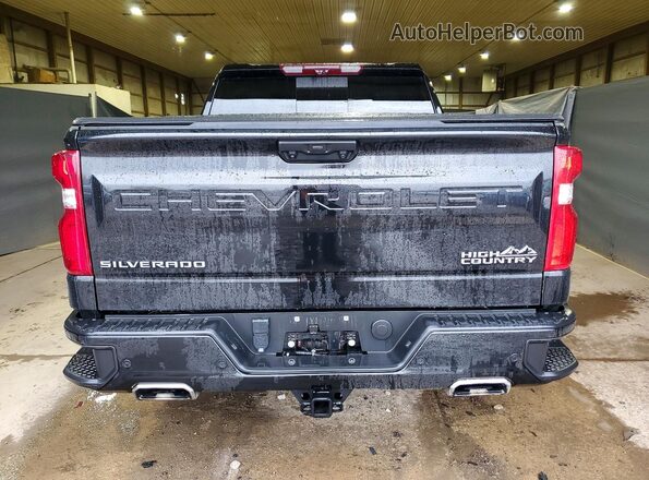 1GCUDJEL6RZ293703 2024 CHEVROLET SILVERADO Black Հետևի տեսք