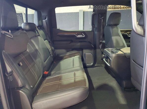 1GCUDJEL6RZ293703 2024 CHEVROLET SILVERADO Black Հետևի նստատեղերի տեսք