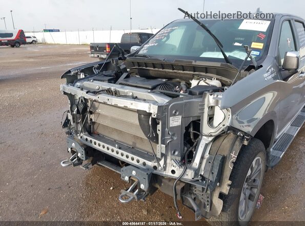 1GCUDJEL6RZ376418 2024 CHEVROLET SILVERADO Серебряный Вид спереди