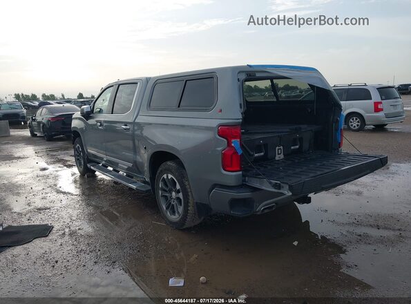 1GCUDJEL6RZ376418 2024 CHEVROLET SILVERADO Серебряный Задняя левая четверть