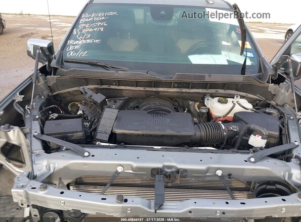 1GCUDJEL6RZ376418 2024 CHEVROLET SILVERADO Серебряный Вид сзади