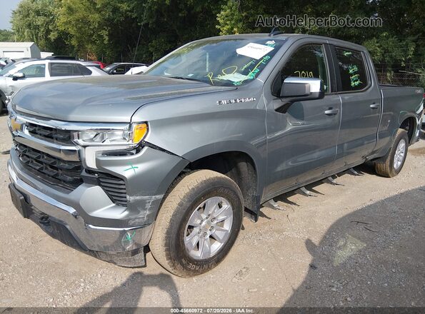 1GCUKDED2TZ302372 2026 CHEVROLET SILVERADO Gray Front left