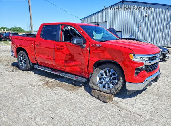1GCUKDEDXSZ300190 2025 CHEVROLET SILVERADO Red Delantero derecho