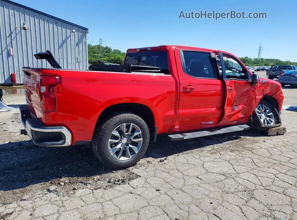 1GCUKDEDXSZ300190 2025 CHEVROLET SILVERADO Red Trasero derecho