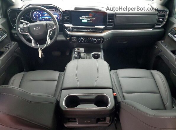1GCUKEED4SZ295669 2025 CHEVROLET SILVERADO Gray Vista del salpicadero