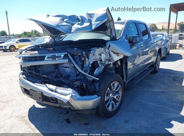 1GCUKEED4TZ379430 2026 CHEVROLET SILVERADO Gray Vista tres cuartos delantera izquierda