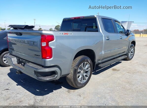 1GCUKEED4TZ379430 2026 CHEVROLET SILVERADO Gray Trasero derecho