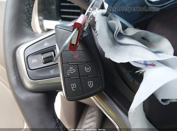1GCUKGED9SZ157153 2025 CHEVROLET SILVERADO Gray Առջևի վահանակի տեսք