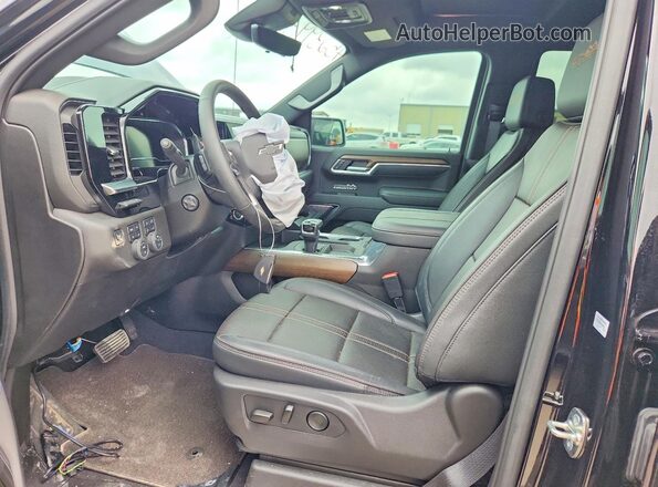 1GCUKJEL2SZ292558 2025 CHEVROLET SILVERADO Black Vista interior delantera