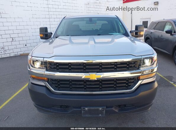 1GCUKNEC0JF222256 2018 CHEVROLET SILVERADO Gray Սարքավորումների վահանակի տեսք