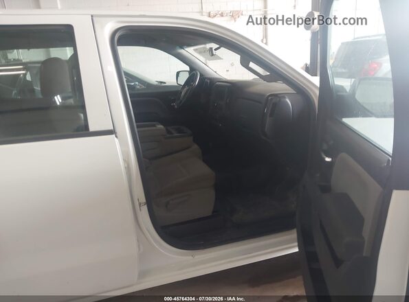 1GCUKNEC3JF219187 2018 CHEVROLET SILVERADO White წინა სალონის ხედი