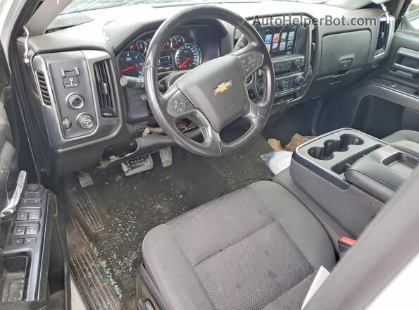 1GCUKREC1HF196333 2017 CHEVROLET SILVERADO White Dashboard view