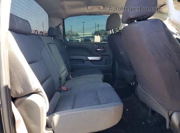1GCUKREC2HF224186 2017 CHEVROLET SILVERADO Black Вид задніх сидінь
