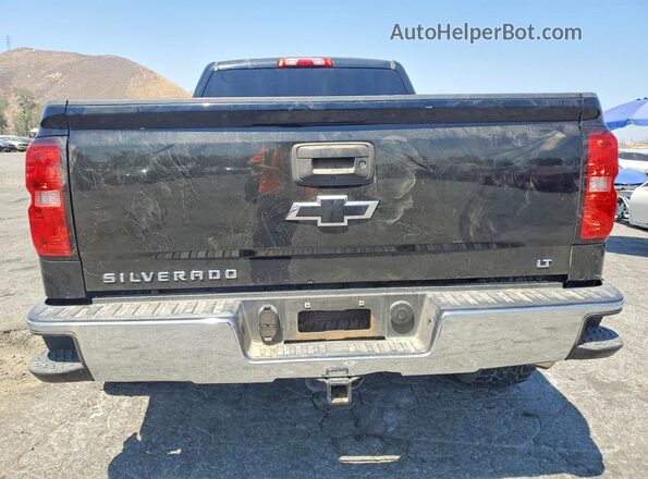 1GCUKREC2HF224186 2017 CHEVROLET SILVERADO Black Вид ззаду