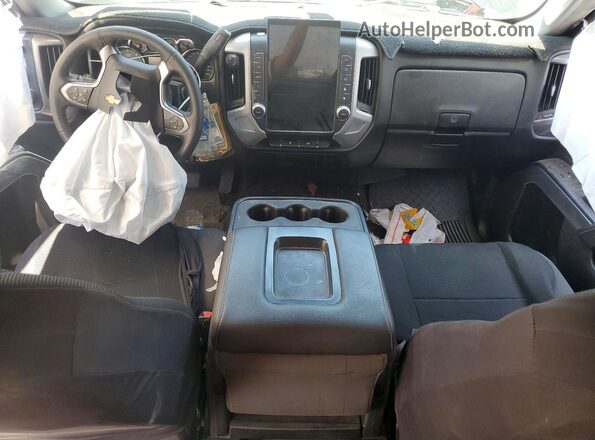 1GCUKREC2HF224186 2017 CHEVROLET SILVERADO Black Вид панелі приладів